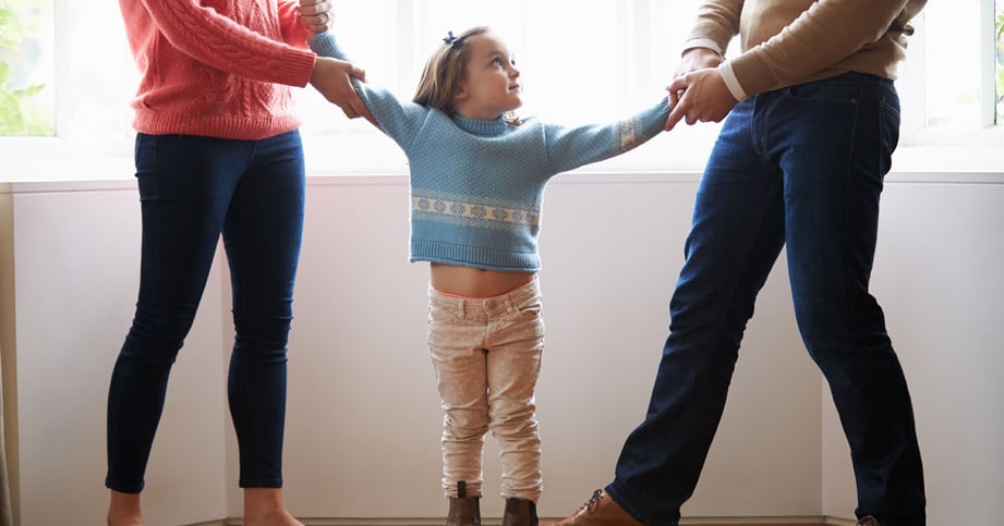 parents fighting over kid